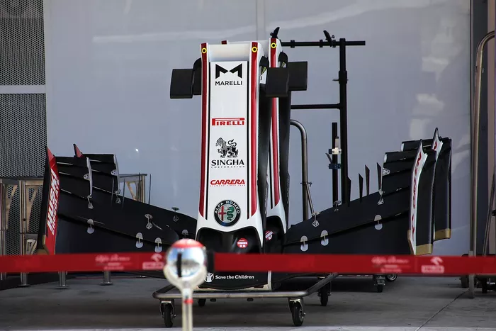 Alfa Romeo C39 front wing
