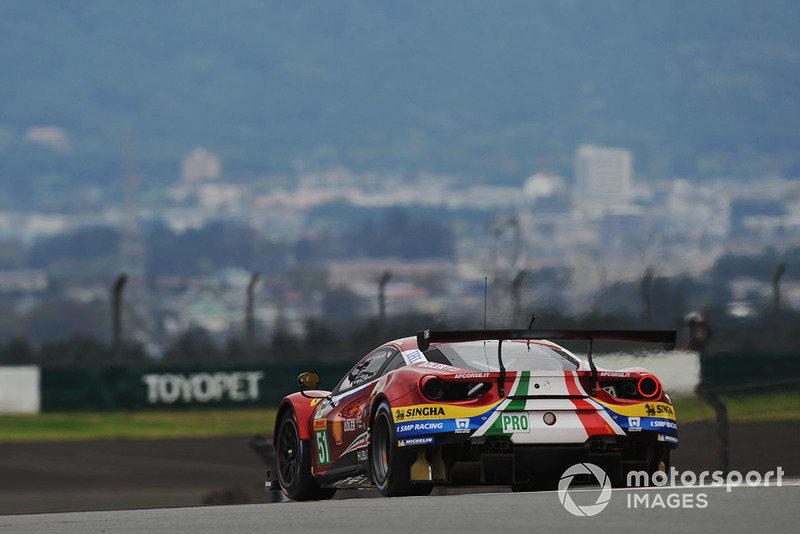 #51 AF Corse Ferrari 488 GTE EVO: Alessandro Pier Guidi, James Calado 