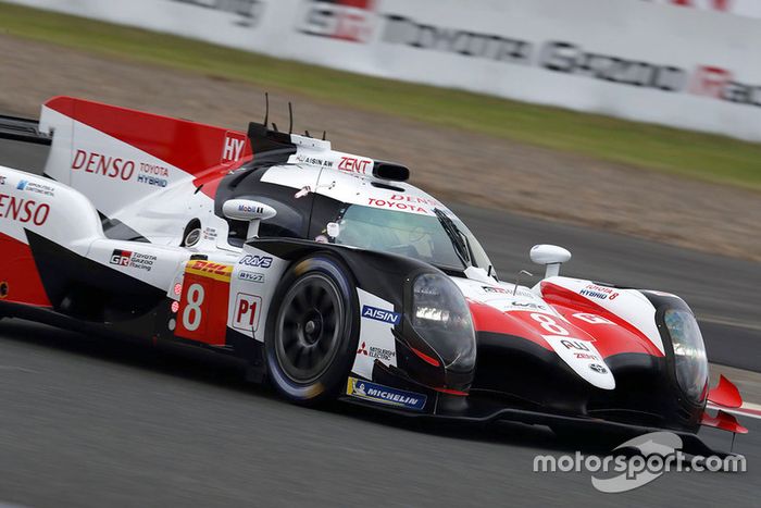 #8 Toyota Gazoo Racing Toyota TS050: Sebastien Buemi, Kazuki Nakajima, Fernando Alonso