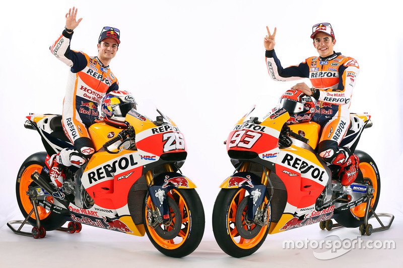 Marc Marquez, Repsol Honda Team e Dani Pedrosa, Repsol Honda Team