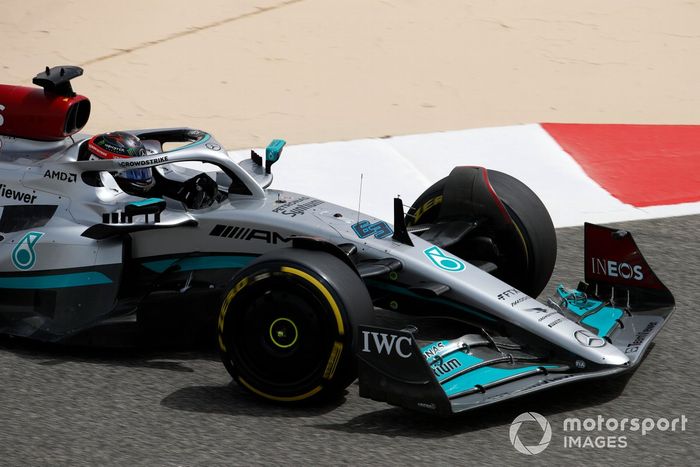 George Russell, Mercedes W13

