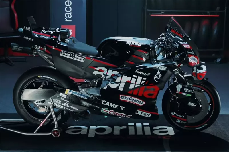 Aprilia Racing-kleuren