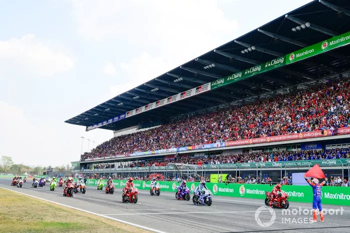 Marc Marquez, Ducati Team Départ de la course