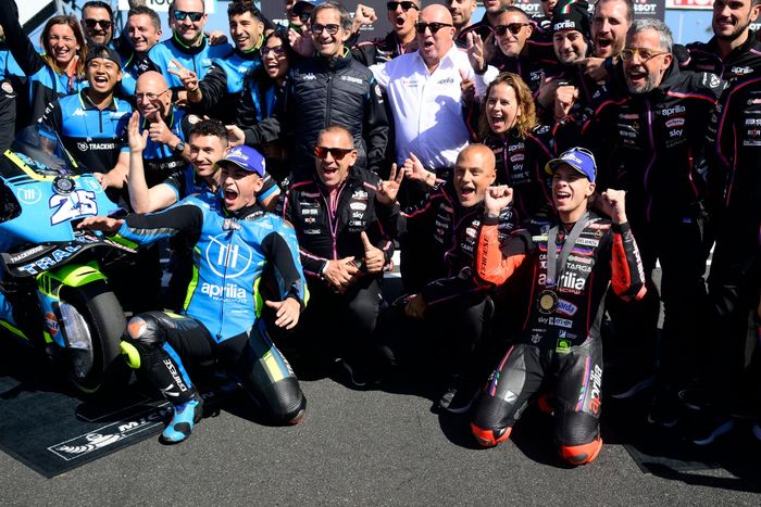 Рауль Фернандес, Trackhouse Racing, Марко Безсекки, Aprilia Racing, Марко Безсекки, Aprilia Racing