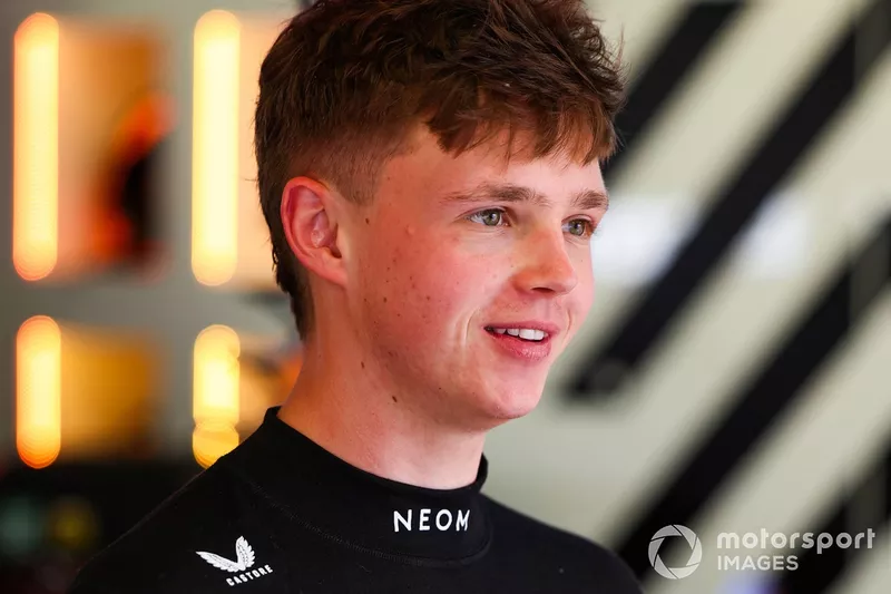 Taylor Barnard, équipe McLaren de Formule E