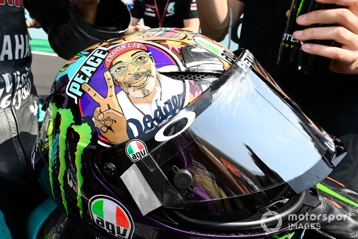 Casco de Franco Morbidelli, Petronas Yamaha SRT