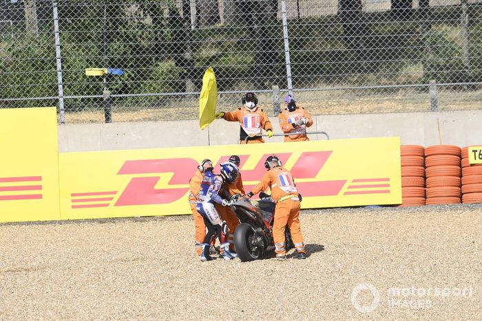 Caída de Miguel Oliveira, Red Bull KTM Tech 3