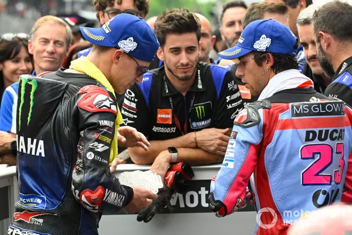 Fabio Quartararo, Yamaha Factory Racing, Enea Bastianini, Gresini Racing