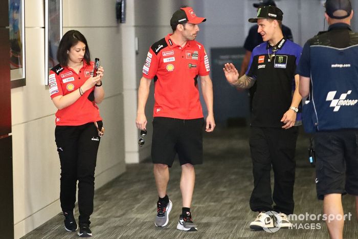 Michel Pirro, Fabio Quartararo, Yamaha Factory Racing 