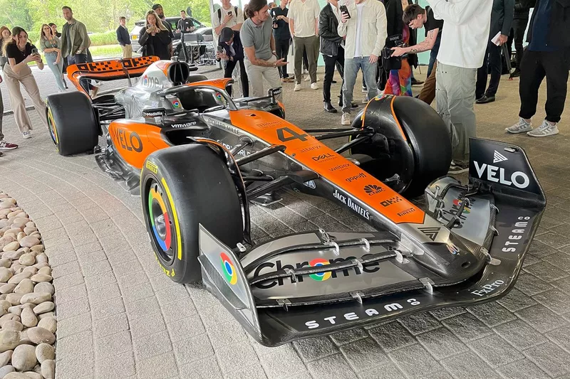 La livrée spéciale de McLaren pour Silverstone
