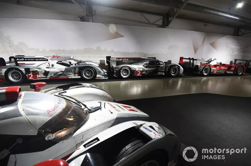 Les prototypes Audi victorieux au Mans