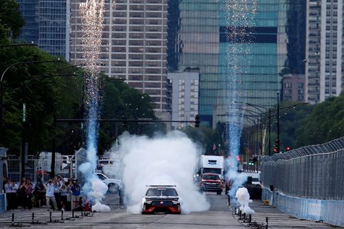 Presentación del ABB NASCAR EV Prototype