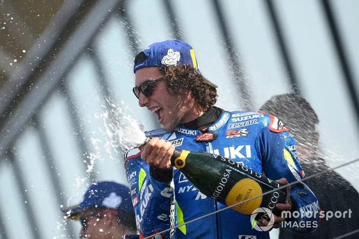 Podio: gandor Alex Rins, Team Suzuki MotoGP