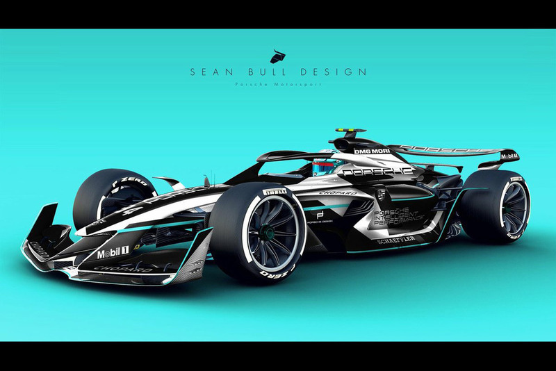 2021 F1 concept by Sean Bull