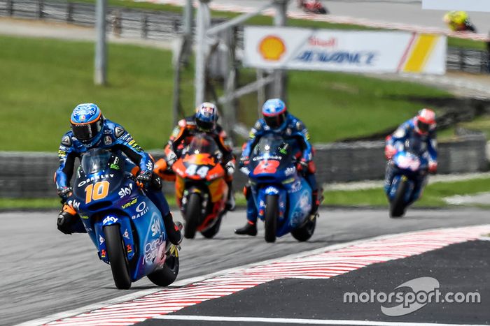 Luca Marini, Sky Racing Team VR46, Miguel Oliveira, Red Bull KTM Ajo, Francesco Bagnaia, Sky Racing Team VR46