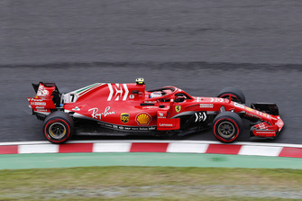 Kimi Raikkonen, Ferrari SF71H.