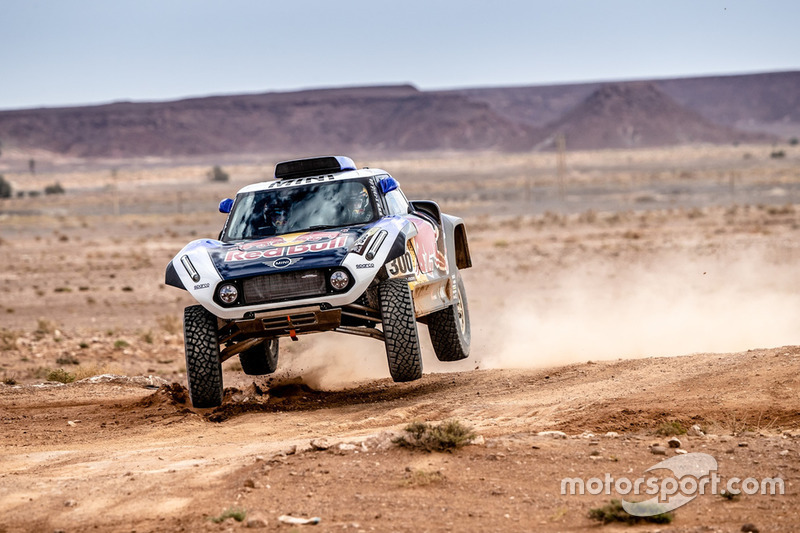 Carlos Sainz, Lucas Cruz, MINI John Cooper Works Buggy, X-raid MINI JCW Team