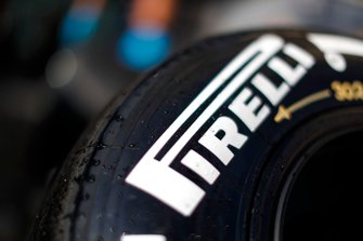 Pirelli tyres in the paddock