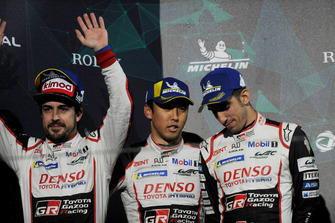 #8 Toyota Gazoo Racing Toyota TS050: Sébastien Buemi, Kazuki Nakajima, Fernando Alonso