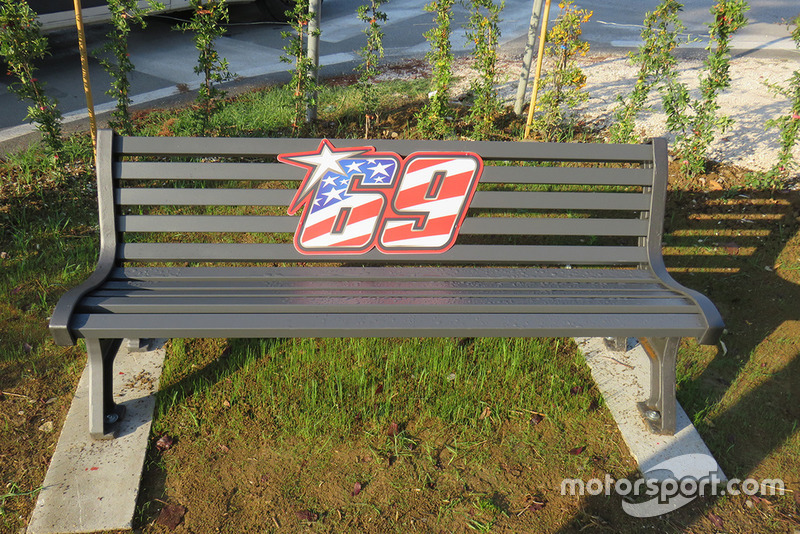 A visit to the Nicky Hayden memorial at the site of his fatal bicycle crash