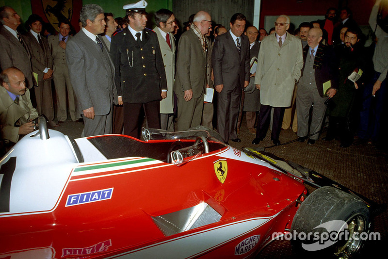 1978, presentación de la F1 Ferrari