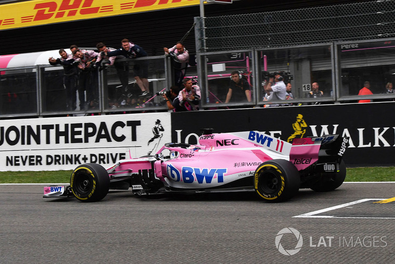10 місце — Серхіо Перес (Мексика, Force India) — коефіцієнт 1001,00