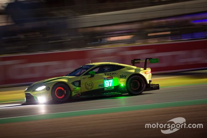 #97 Aston Martin Racing Aston Martin Vantage AMR: Alex Lynn, Maxime Martin, Jonathan Adam