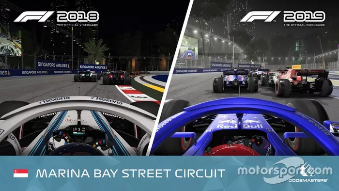 Videojuego F1 2018 vs. F1 2019