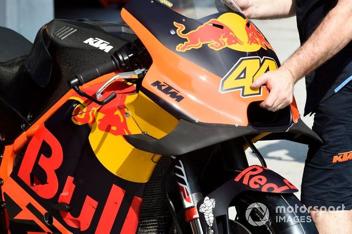 KTM detalle de la moto