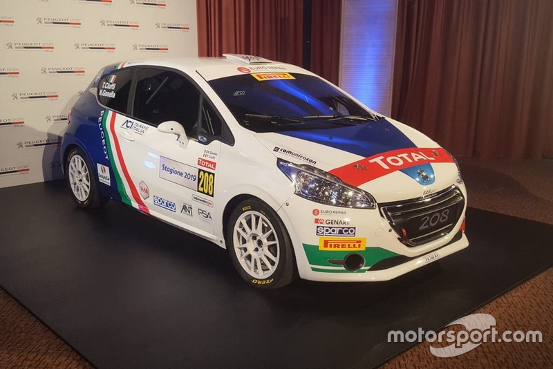 La Peugeot 208 di Tommaso Ciuffi e Nicolo Gonella