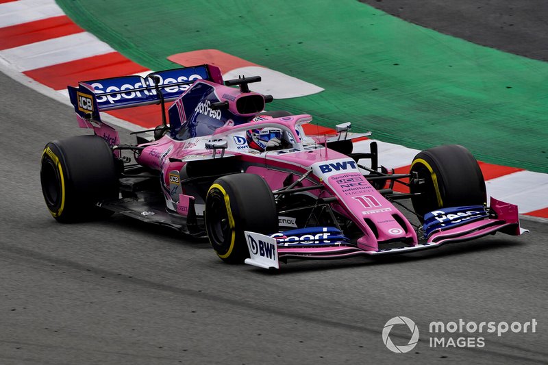 18. Sergio Perez, Racing Point RP19 , 1 menit 17,791 detik (kompon C5, hari-8)