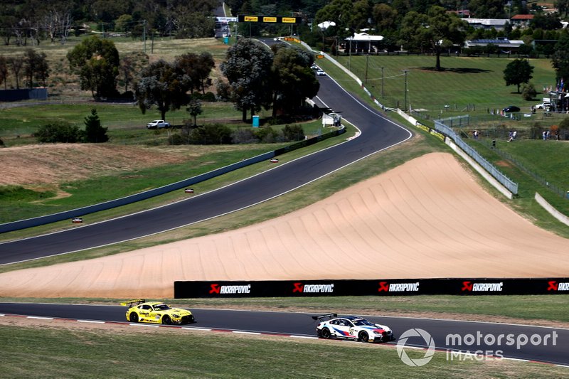 #42 BMW Team Schnitzer BMW M6 GT3: Augusto Farfus, Chaz Mostert, Martin Tomczyk, #999 Mercedes-AMG Team GruppeM Racing Mercedes AMG GT GT3: Maximilian Buhk, Raffaele Marciello, Maximilian Götz