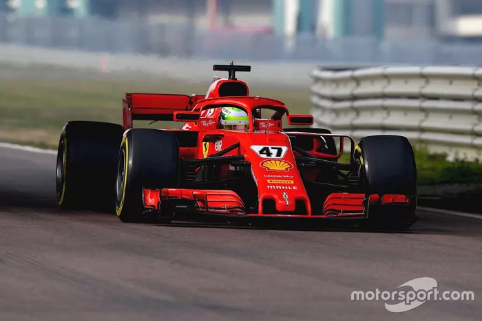 Mick Schumacher, Ferrari SF71H