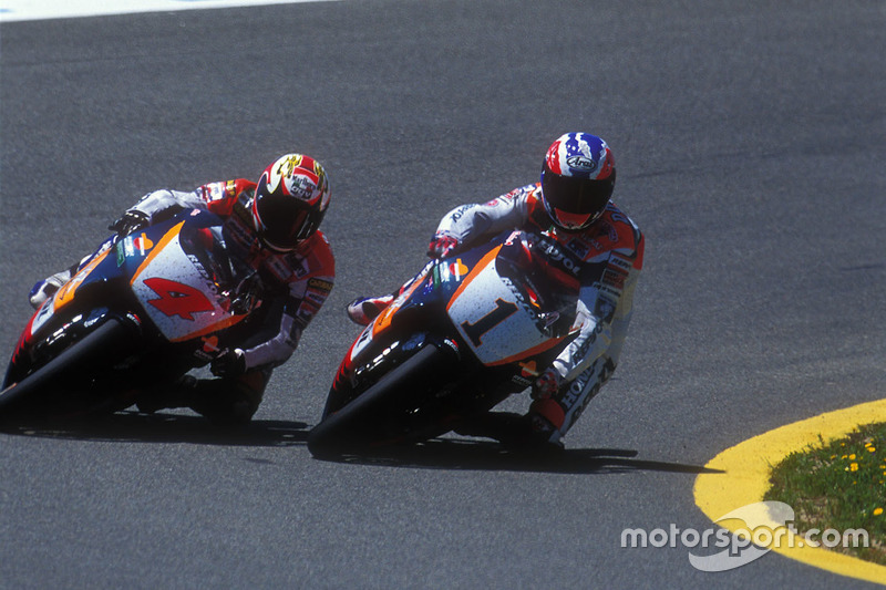 Mick Doohan and Alex Criville, Repsol Honda