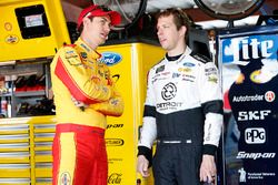 Joey Logano, Team Penske Ford Brad Keselowski, Team Penske Ford
