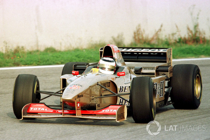 1996: Letzter Formel-1-Test mit Jordan