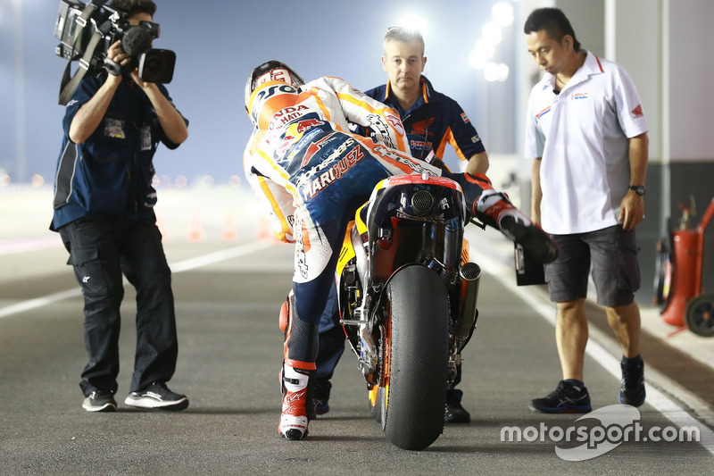 Márquez cache son jeu
