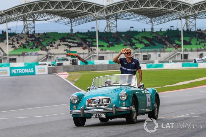 Marcus Ericsson, Sauber en el desfile
