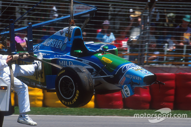 Michael Schumacher, Benetton B194 Ford kaza sonrası