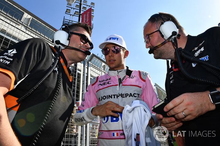Esteban Ocon, Sahara Force India F1