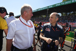 Dr Helmut Marko, Red-Bull-Motorsportberater, Franz Tost, Toro-Rosso-Teamchef