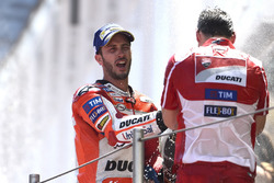 Podium : Andrea Dovizioso, Ducati Team