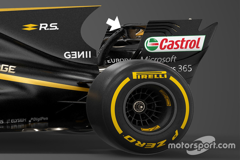 Détails de la Renault Sport F1 Team R.S.17