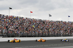 Ryan Hunter-Reay, Andretti Autosport, Honda; Fernando Alonso, Andretti Autosport, Honda