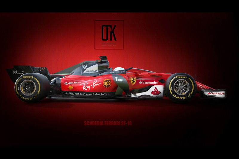 Ferrari 2018 Halo Fantezi Konsept Tasarım