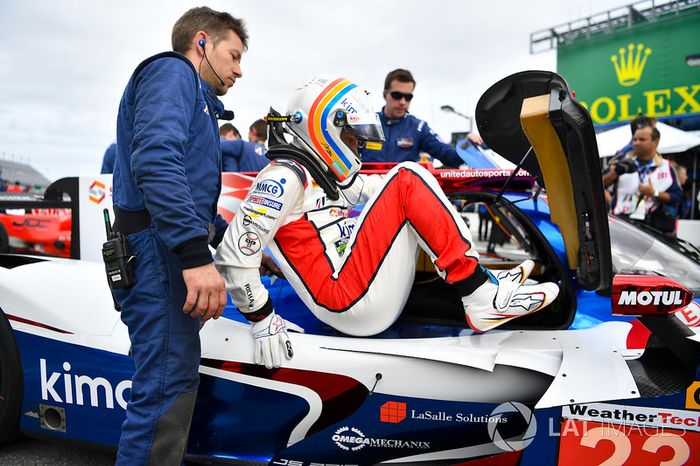 #23 United Autosports Ligier LMP2, P:  Fernando Alonso