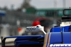 Sauber C36, dettaglio dello specchietto