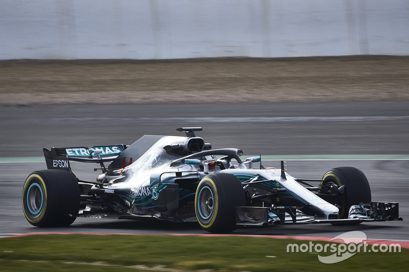 Lewis Hamilton, Mercedes AMG F1 W09 (2018)
