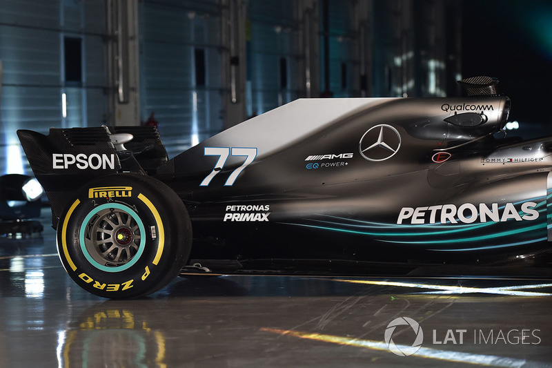 Mercedes AMG F1 W09, detalle trasero