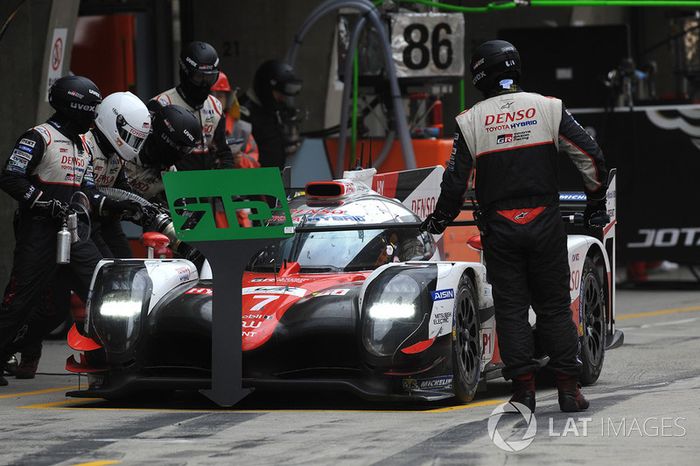 #7 Toyota Gazoo Racing Toyota TS050-Hybrid: Mike Conway, Kamui Kobayashi, Jose Maria Lopez